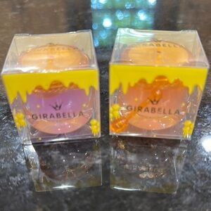 Girabella Lip Balm Duo - Pink and Peach